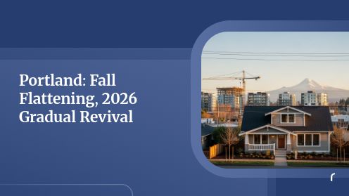 Portland: Fall Flattening, 2026 Gradual Revival | REAL ESTATE by REAL PEOPLE